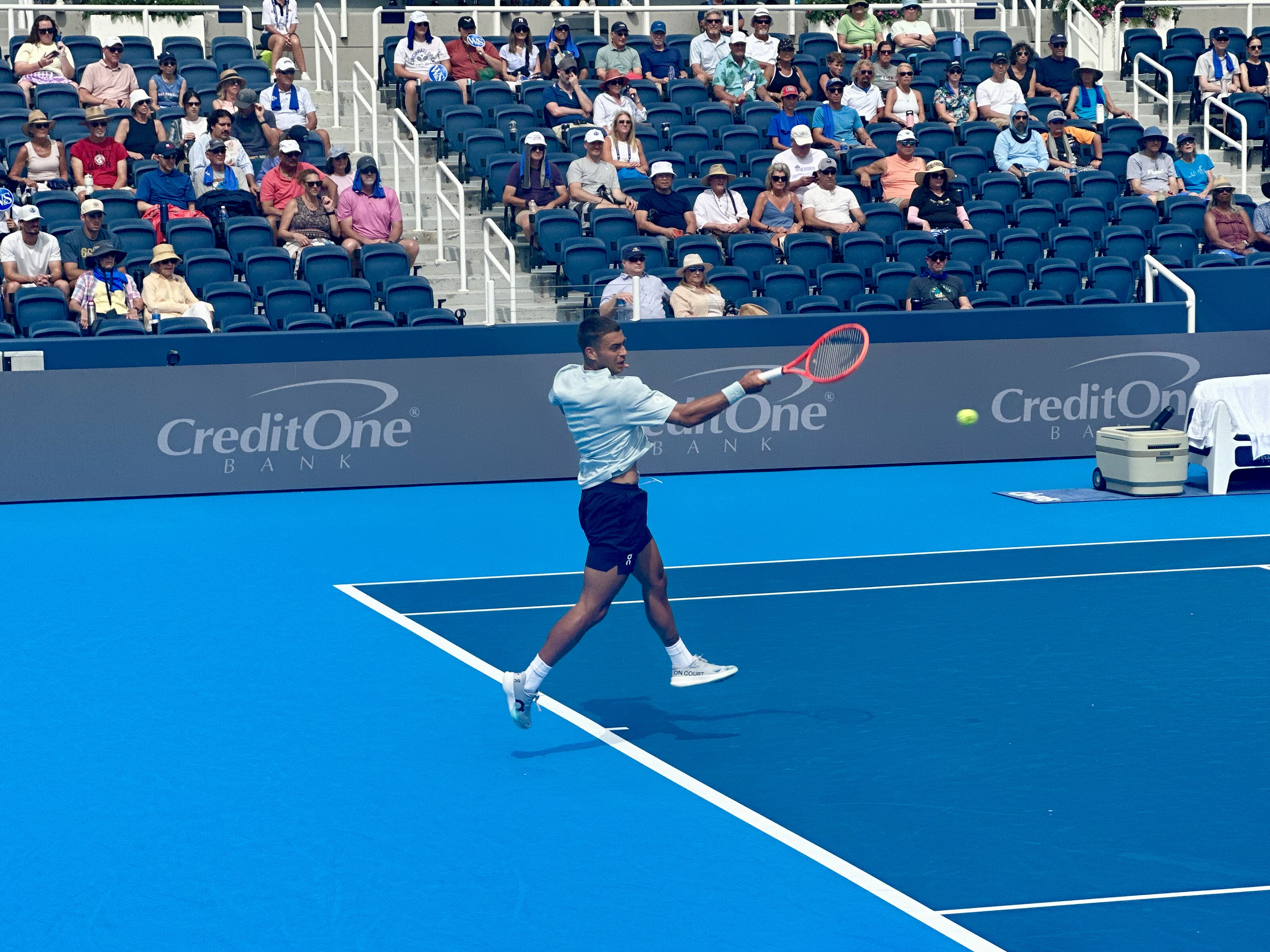 Flavio Cobolli under Cincinnati Open