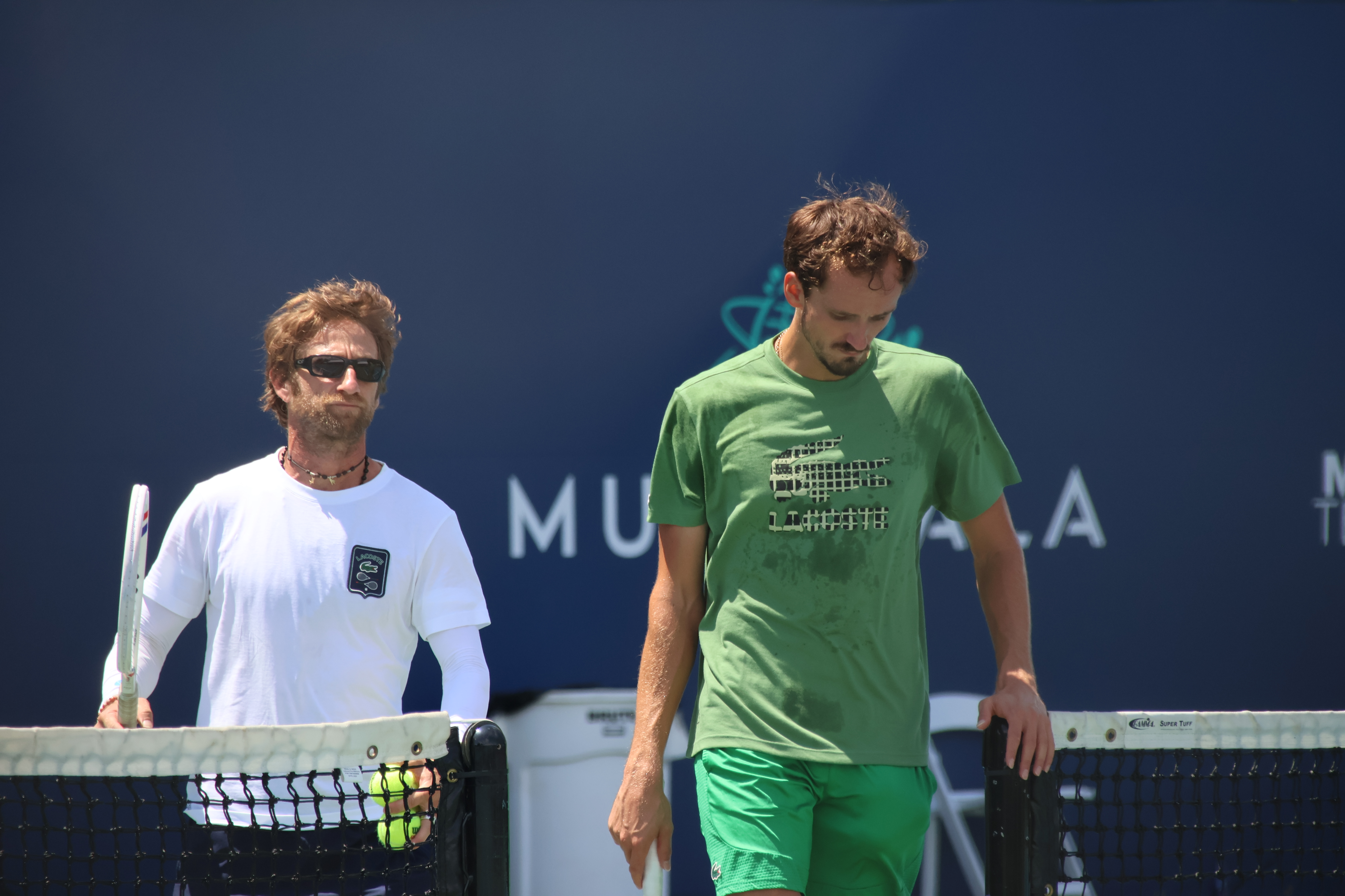 Daniil Medvedev under DC Open